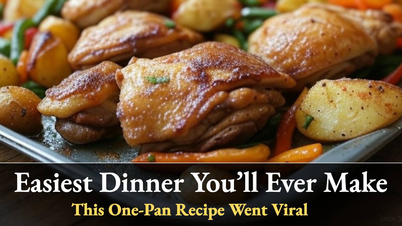 Easiest Dinner You’ll Ever Make Viral Recipe